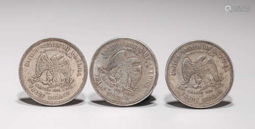 SILVER COINS OF QING DYNASTY