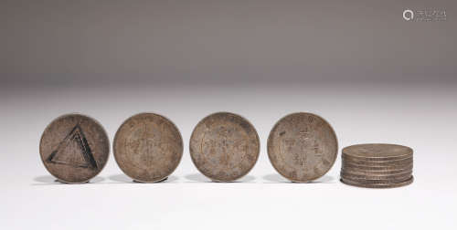 PURE SILVER COINS OF QING DYNASTY