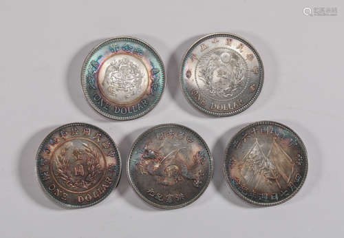 PURE SILVER COINS OF THE REPUBLIC OF CHINA