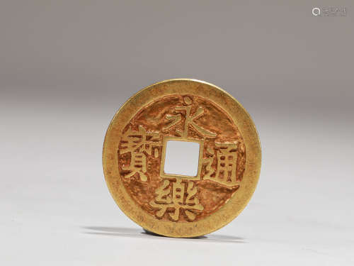 PURE GOLD COINS OF MING DYNASTY