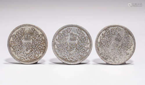 SILVER COINS OF THE REPUBLIC OF CHINA