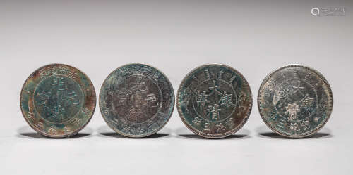 SILVER COINS OF QING DYNASTY