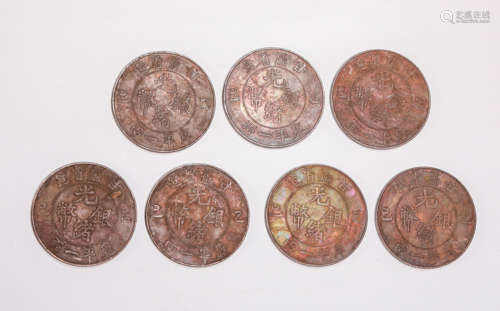 COPPER COINS OF QING DYNASTY