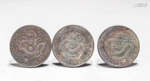 SILVER COINS OF QING DYNASTY