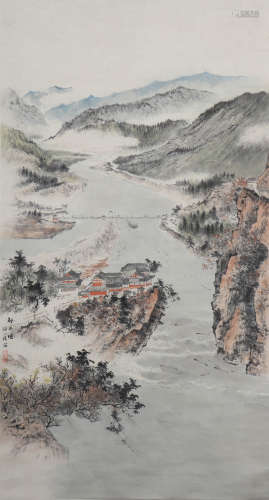 Chinese Landscape Painting, Tao Yiqing Mark