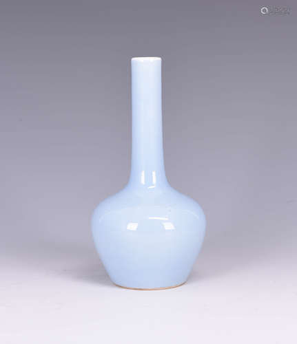 Sky-Blue Glaze Bottle Vase