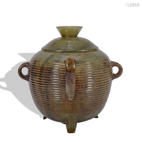 A jade censer