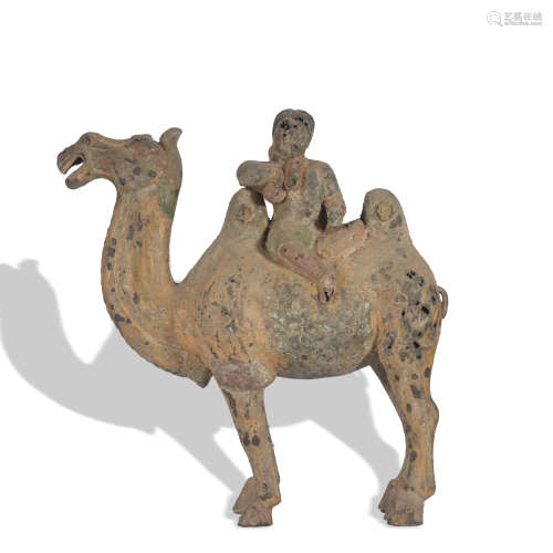 A bronze camel