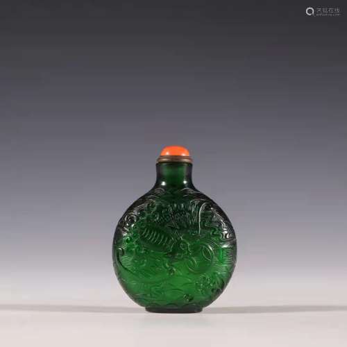 Glass Snuff Bottle,China