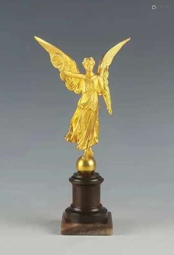 Nineteenth Century Bronze Gold Gilded Sculpture