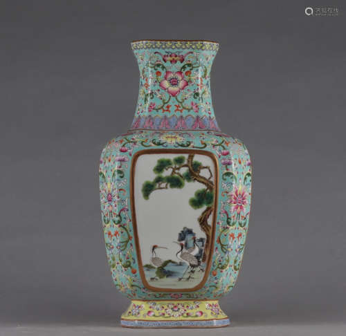 Qing Dynasty Yongzheng Period Famille Rose Porcelain 