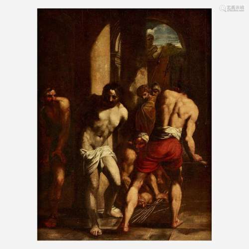 Roman School (17th Century) The Flagellation of Christ; toge...