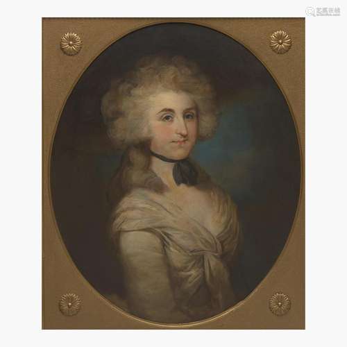 British School (18th Century) Portrait of Mary Frances, Lady...