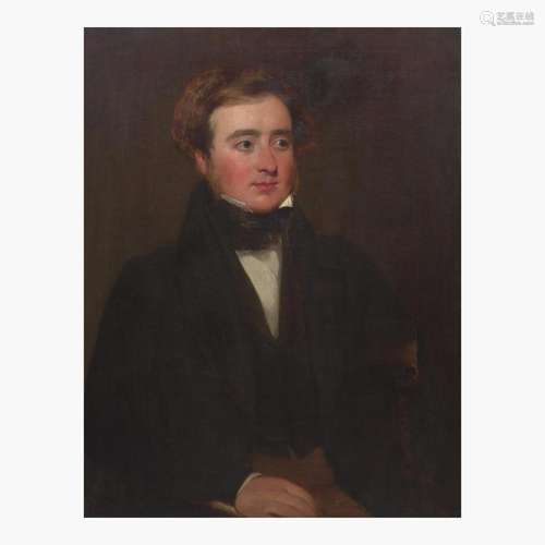 Anglo-American School (Early 19th Century) Portrait of a Gen...