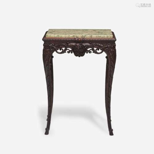 A French Carved Beechwood Occasional Table Rene Lexcellent, ...