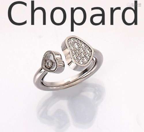 18 kt gold ring CHOPARD with brilliants