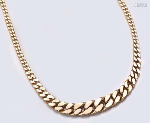 14 kt gold necklace, YG 585/000