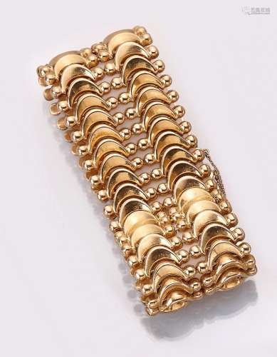 18 kt gold bracelet, YG 750/000