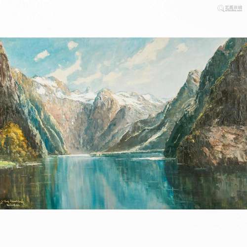 KNOBLOCH, JOSEF ROLF (1891-1964), "Der Königsee",