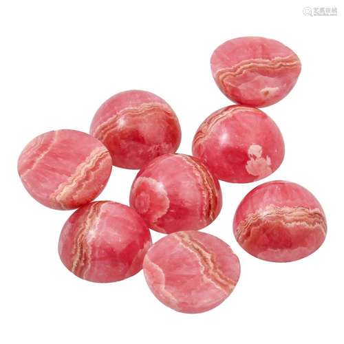 Konvolut Rhodochrosite von 218 ct