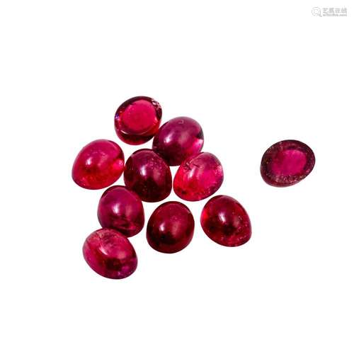 Konvolut 10 Turmaline von 18,14 ct