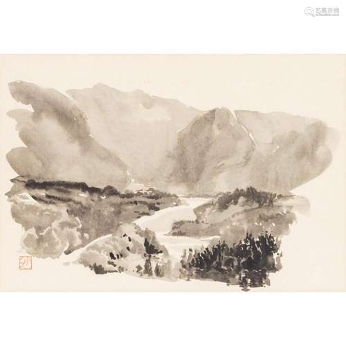 Sumi-Malerei, JAPAN, 20. Jh.,