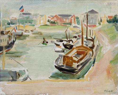 Alfred Knispel (Schwiebus 1898 - Sompolno 1945). Port of Wyk...