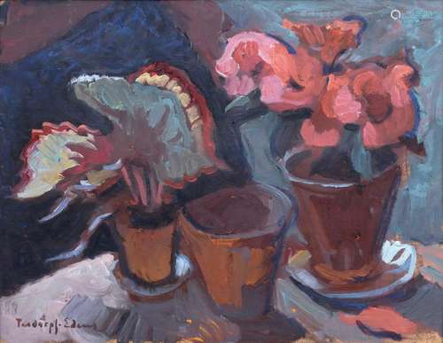 Ilse Tesdorpf-Edens (Hamburg 1892 - Hamburg 1966). Flowers.