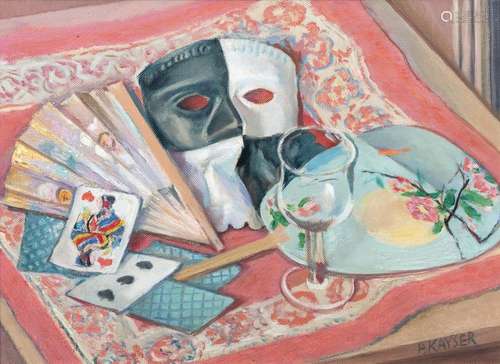 Paul Kayser (Hamburg 1869 - Donaueschingen 1942). Still Life...