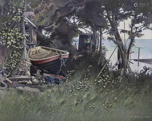 Uwe Bangert (Neumünster 1927 - 2017). Coast (Bornholm).