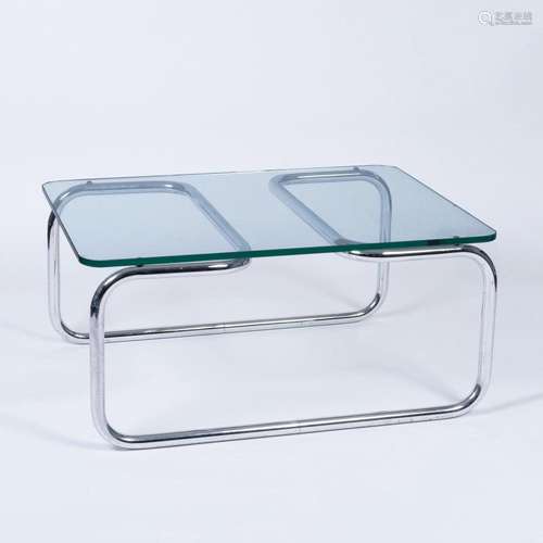 A Bauhaus-Style Coffee Table.