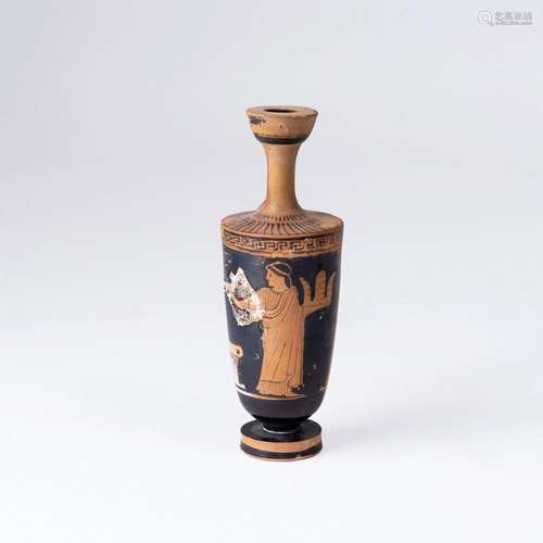 An Attic Red-figured Lekythos.