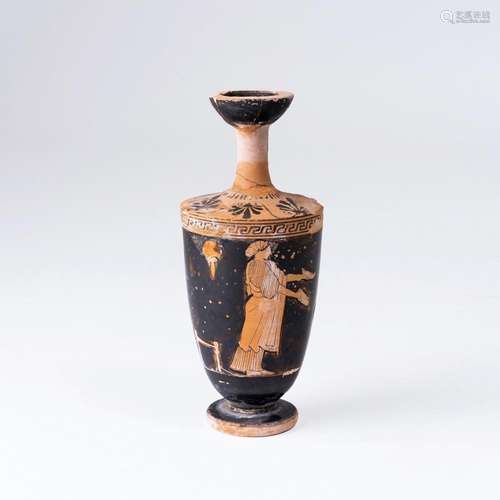 An Attic Red-figured Lekythos.