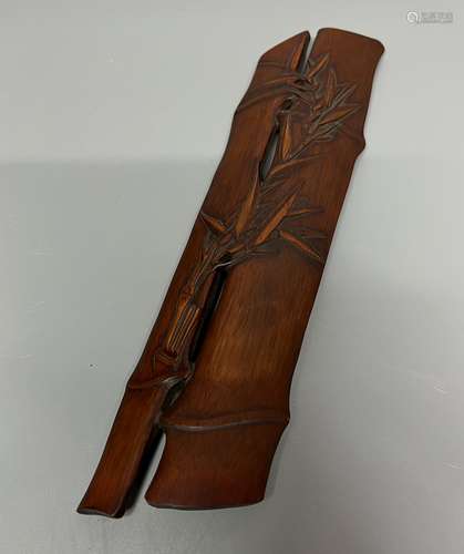 CHINESE BAMBOO ARM REST , L 30CM