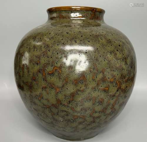 CHINESE TEA DUST GINGER JAR ,H22CM