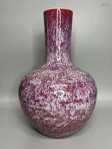 CHINESE FLAME VASE ,H 21.5CM