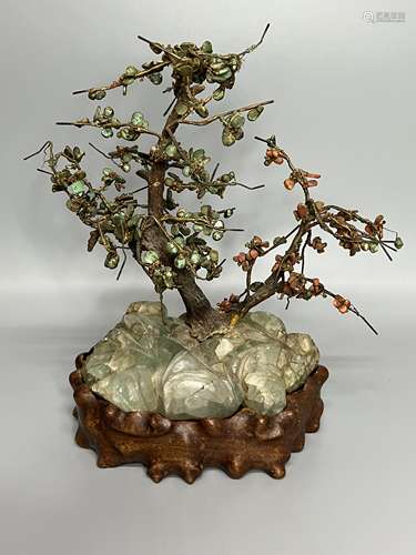 CHINESE STONE TREE, 23X23X11CM