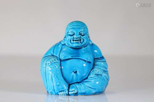 China blue porcelain Buddha