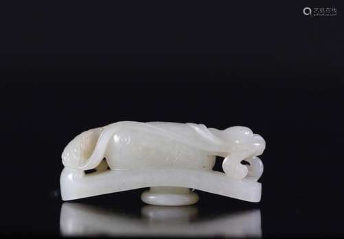 China white jade pendant XVII/XVIII