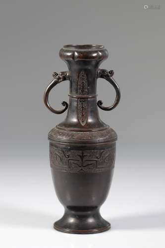 China bronze vase Yuan - Ming