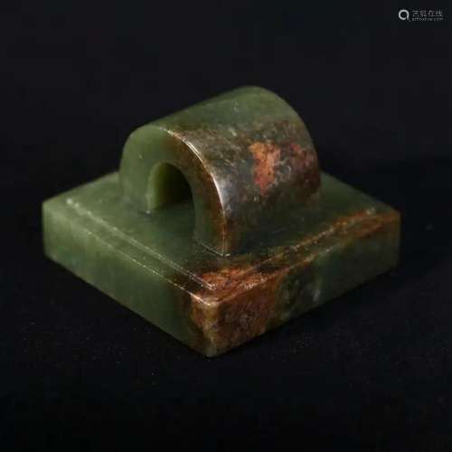 A CELADON SEAL, CHINA