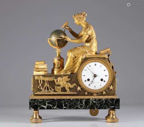 Pendulum to Astronomy» Empire in gilded bronze