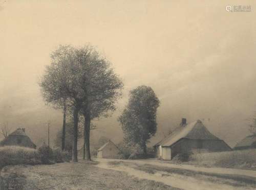 Leonard MISONNE (1870-1943) Belgium - countryside view - 193...