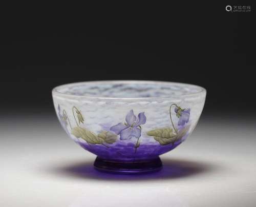 Daum Nancy - Violet Cup