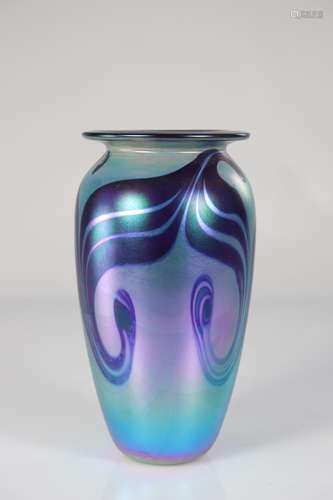 Austria - Art Nouveau Eickholt Vase - - signed