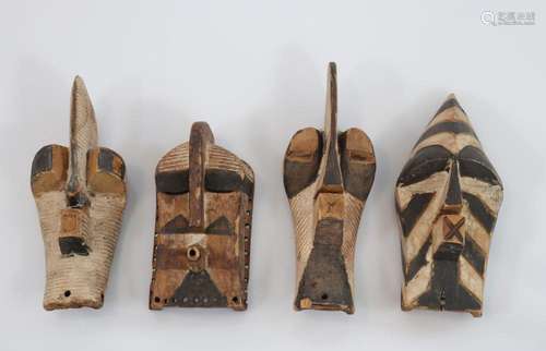 Masks (5) Kifwebe» - Songye - Democratic Republic of Congo. ...