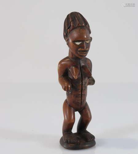 Bembe statue DRC carved character