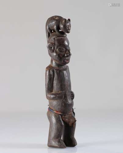 Congo Statue - Suku Mid 20th - patina of use