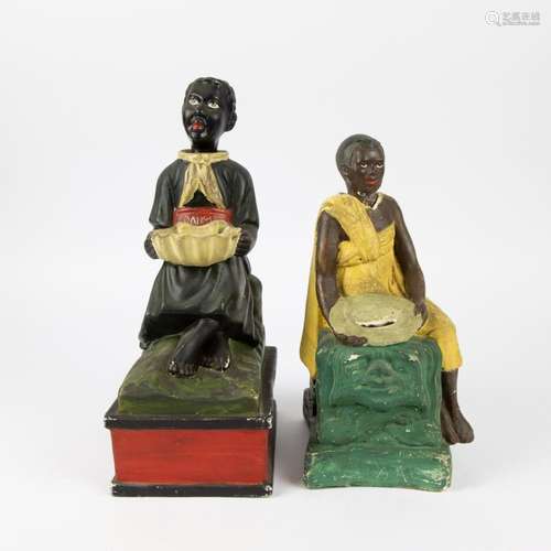 2 missionary money boxes