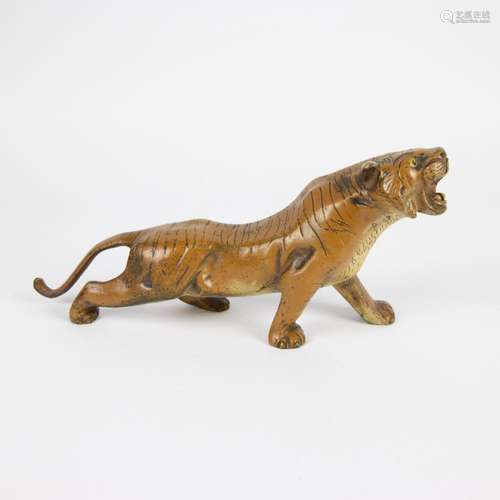 Bronze tiger, Viennese circa 1900